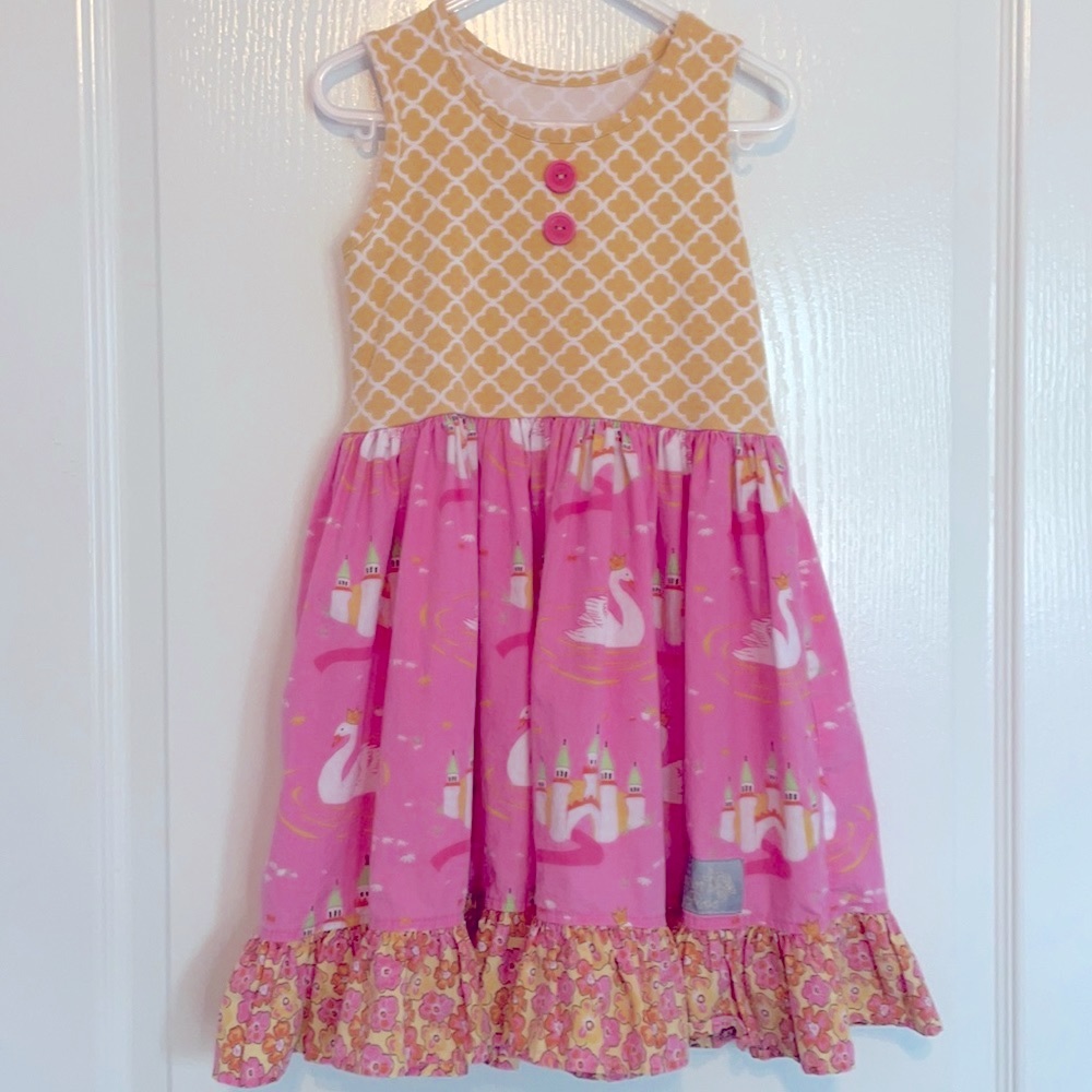 Eleanor Rose Rhonda Swan Princess Dress Size 5-6